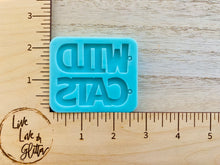 Cargar imagen en el visor de la galería, Wild Cats School Spirit Dangle Earrings (Handmade) Silicone mold