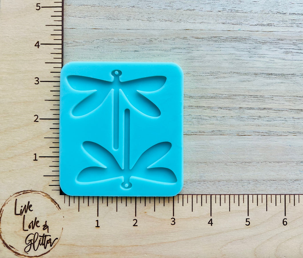 Dragonfly Earrings (handmade) Silicone Mold