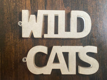 Cargar imagen en el visor de la galería, Wild Cats School Spirit Dangle Earrings (Handmade) Silicone mold
