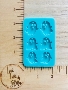 Ghost Halloween Earrings (Handmade) Silicone mold