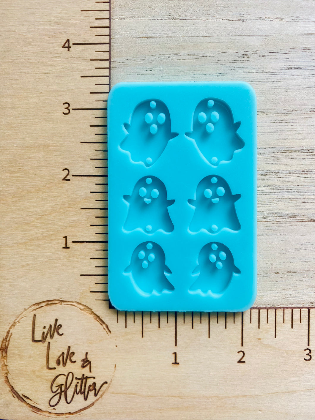 Ghost Halloween Earrings (Handmade) Silicone mold