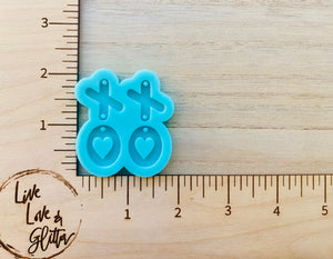 Valentines XO Earrings (Handmade) Silicone mold