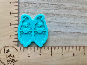 Gnome Clover Earrings (Handmade) Silicone Mold