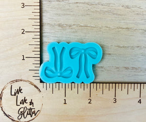 Bow Earrings (Handmade) Silicone mold