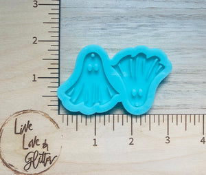 Ghost Halloween Earrings (Handmade) Silicone mold