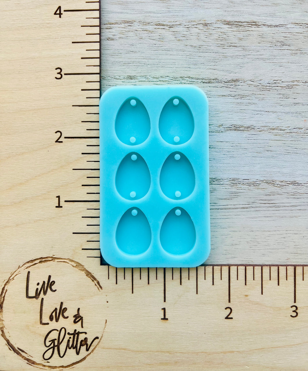Egg Easter Dangle Earrings (Handmade) Silicone Mold
