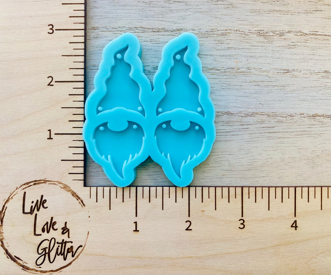 Gnome Earrings (Handmade) Silicone Mold