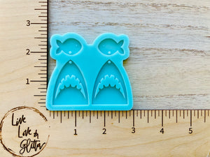 Shark Earrings (Handmade) Silicone Mold