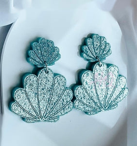 Seashell Earrings (Handmade) Silicone mold