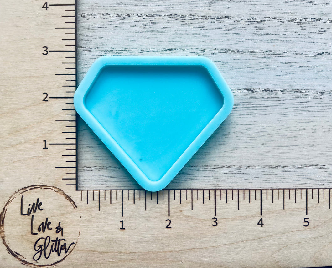 Diamond Tag (Handmade ) Silicone Mold