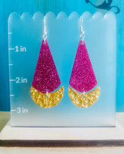 Load image into Gallery viewer, Modern druzy drop Dangle Earrings (Handmade) Silicone mold
