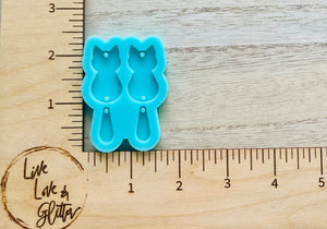 Cat Halloween Earrings (Handmade) Silicone mold