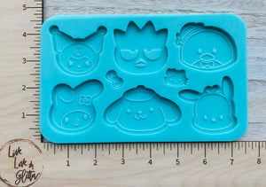 Kitty’s Friends Silicone Mold (Handmade) Silicone Mold