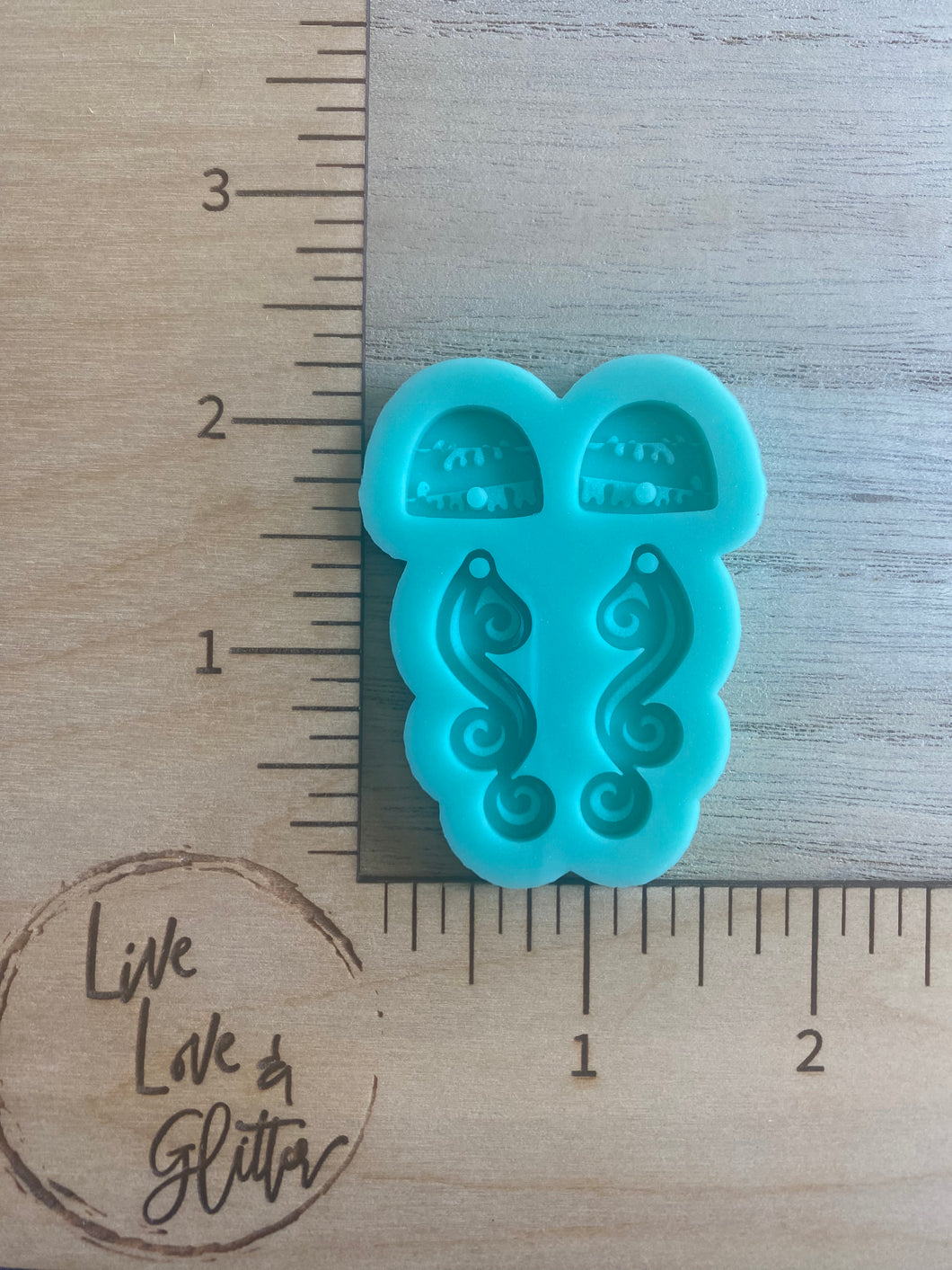 Jelly Fish Earrings Earrings (Handmade) Silicone mold