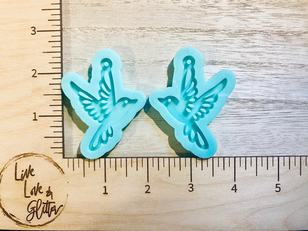 Bird Earrings Silicone Mold (Handmade )