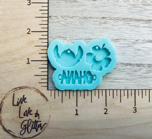 Ohana Charms Alien (Handmade) Silicone mold