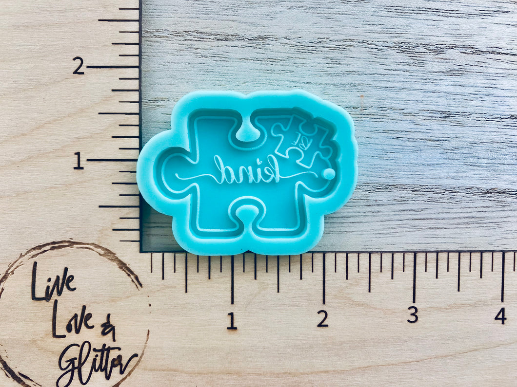 Be Kind 🧩 (Handmade) Silicone mold