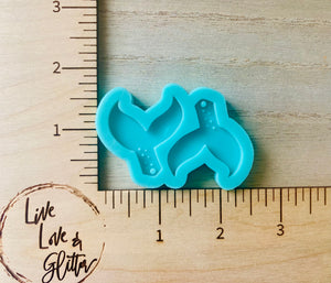 Mermaid Tail Earrings (Handmade) Silicone mold