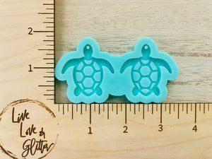 Sea Turtle Earrings (Handmade) Silicone mold