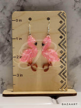 Load image into Gallery viewer, Flamingo Earrings (Handmade) Silicone mold
