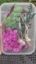 Load and play video in Gallery viewer, Dried Flowers container #2
