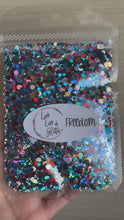 Cargar y reproducir el video en el visor de la galería, Freedom Chunky Glitter Mix
