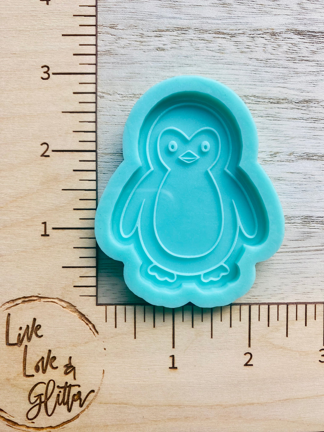 Penguin badge reel (Handmade) Silicone mold