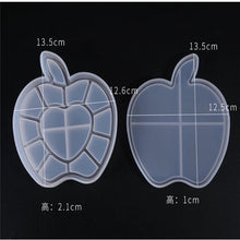 Cargar imagen en el visor de la galería, Apple Trinket holder with Lid Silicone Mold
