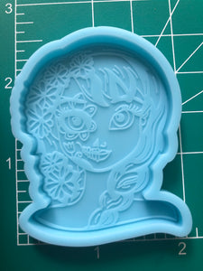 Princess Silicone Mold for Badge Reel / Phone grip