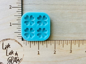 Clover 🍀 studs NEW SIZE (Handmade ) Silicone Mold