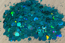 Load image into Gallery viewer, Caribbean Holographic Chunky Glitter Mix
