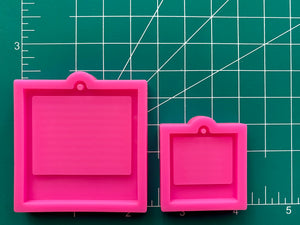 Set of 2 small picture frames Silicone Mold