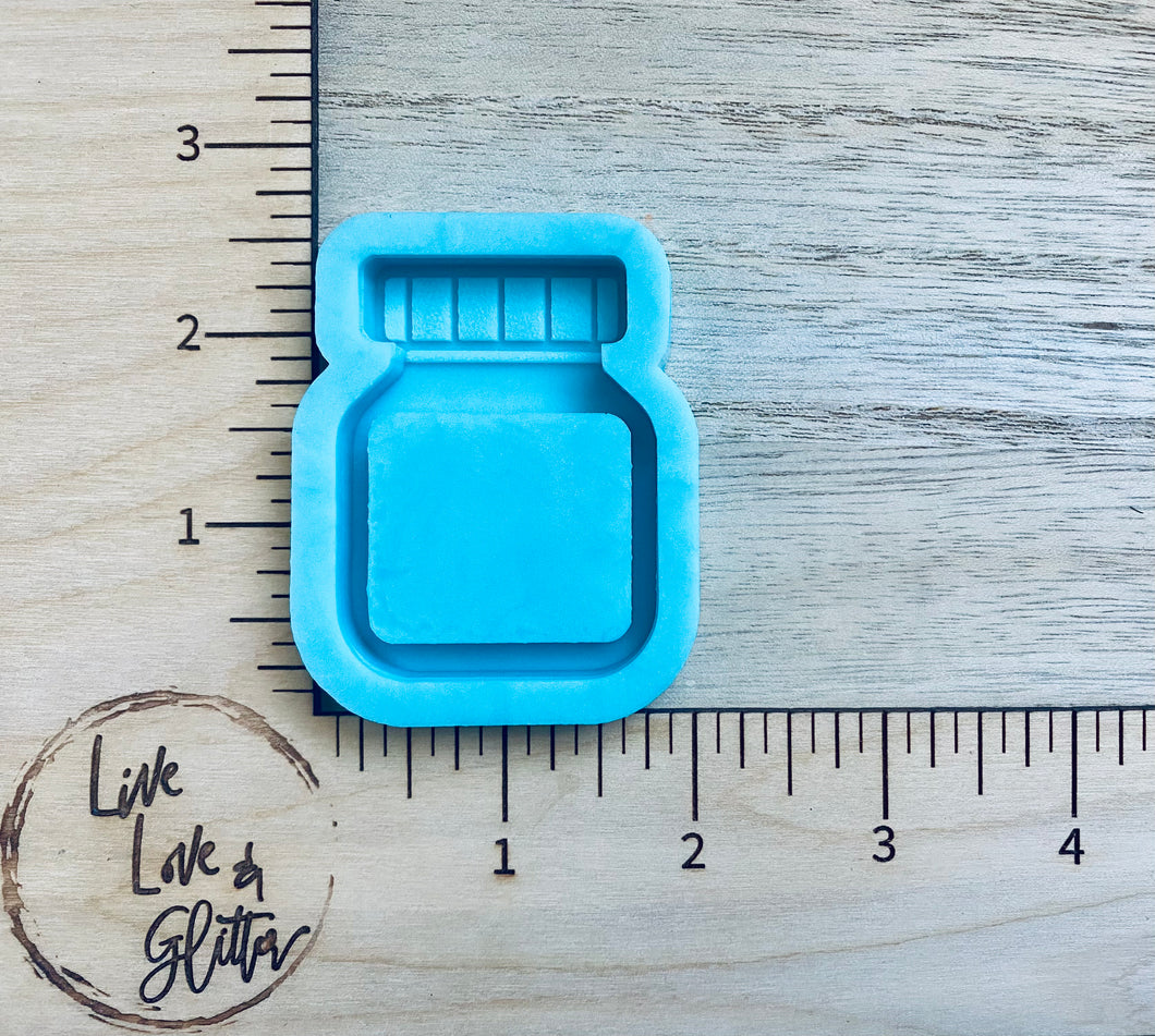 Pill Bottle Shaker (Handmade) Silicone mold