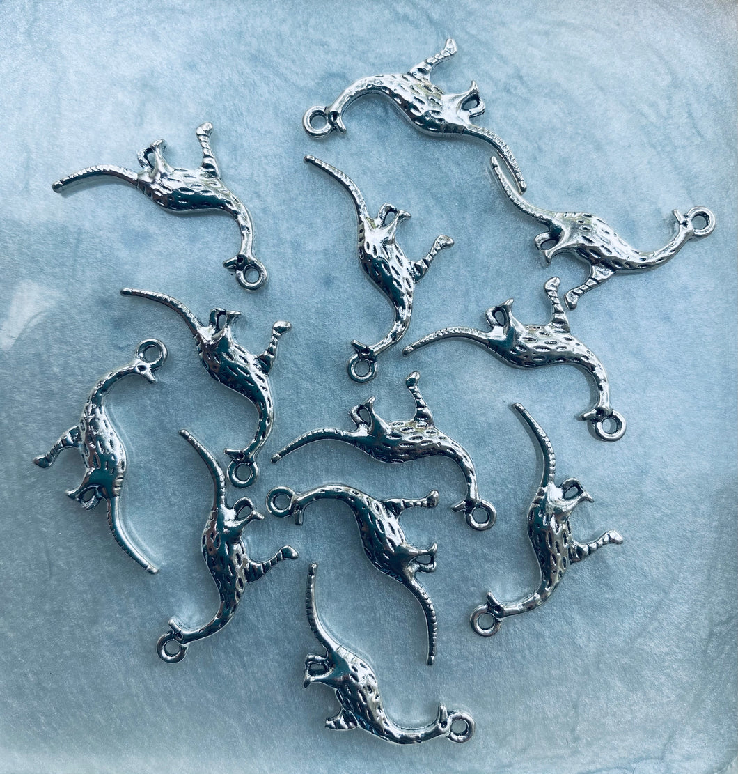 12 Pieces of Dinosaur 🦕 Shape Charms