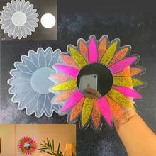 Cargar imagen en el visor de la galería, Sunflower Mirror Silicone Mold

