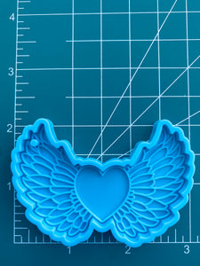 Heart Wings Silicone Mold