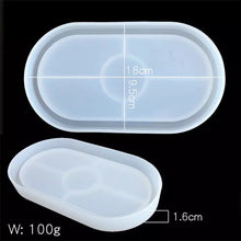 Cargar imagen en el visor de la galería, Oval Tray Silicone Mold
