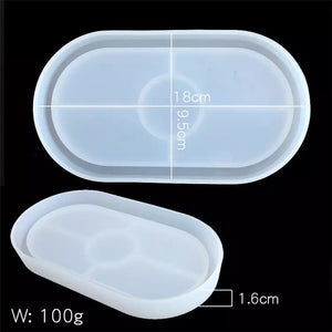 Oval Tray Silicone Mold