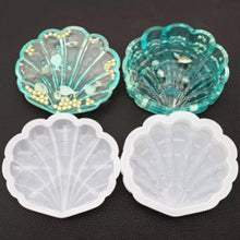 Cargar imagen en el visor de la galería, Sea Shell Trinket Holder Silicone Mold
