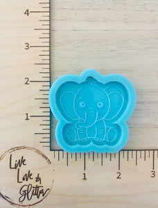 Elephant badge reel (Handmade) Silicone mold