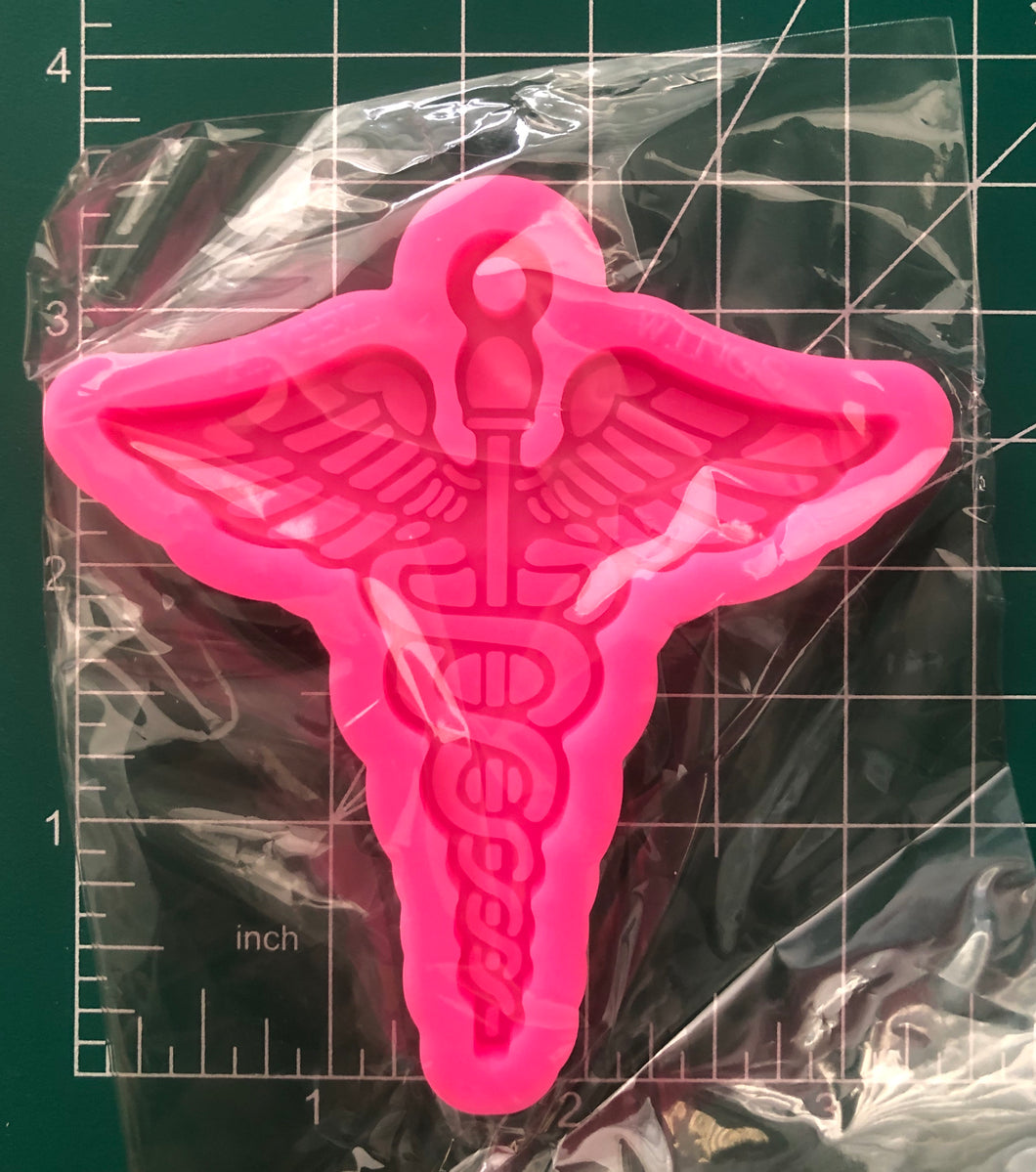 Caduceus medic Silicone Mold