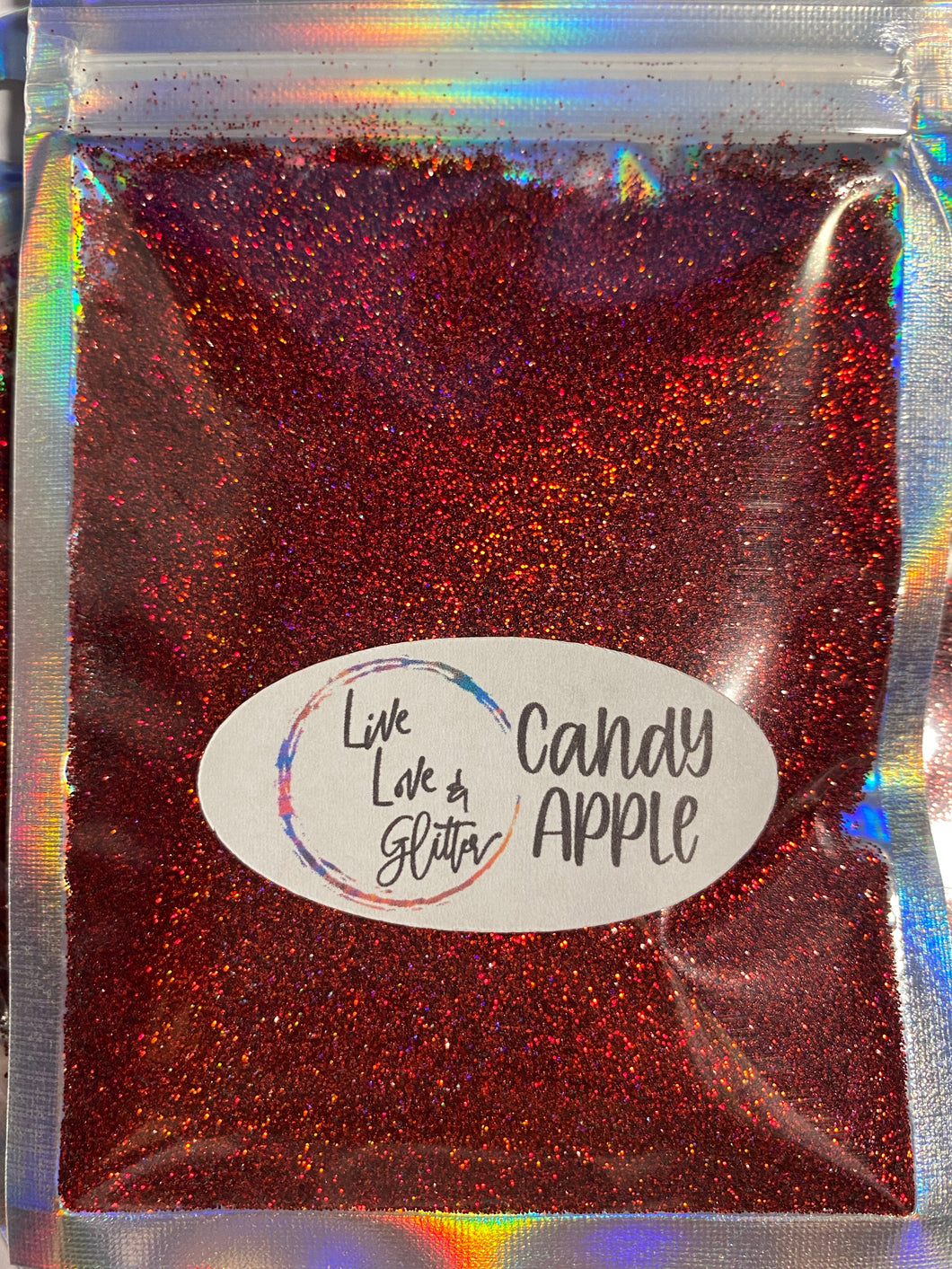 Candy Apple Holographic Ultra Fine Glitter