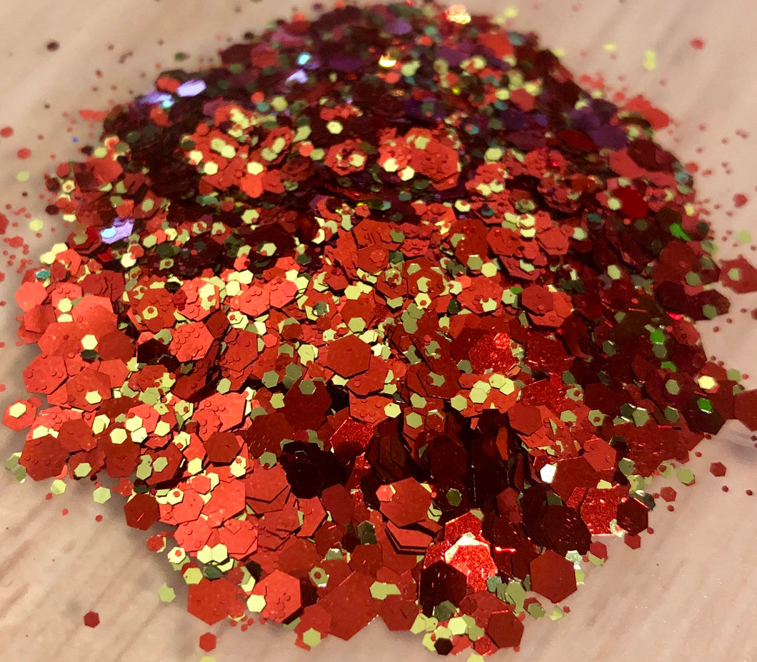 Jingle Bells Chunky Glitter Mix