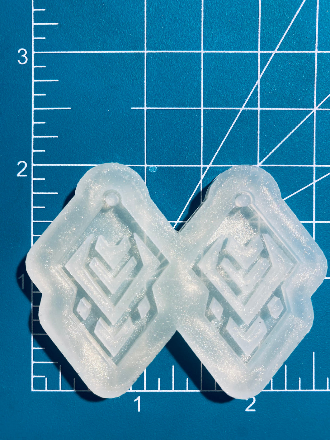Dangle Earring (Handmade) Silicone mold