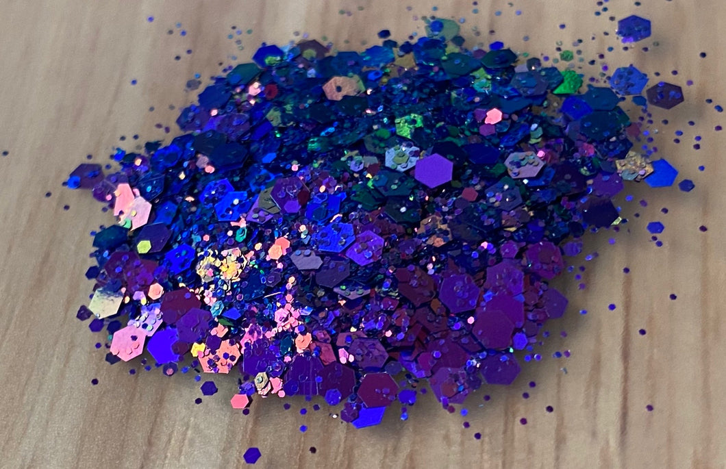 Maleficent Color Shift Chunky Glitter Mix