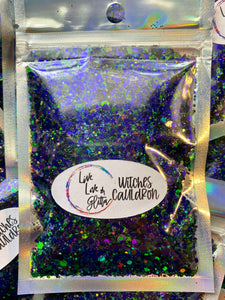 Witches Cauldron Holographic Chunky Glitter Mix