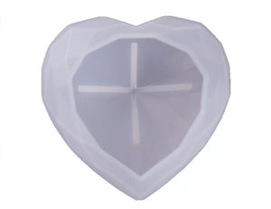 Heart paper weight storage Silicone Mold