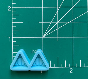 Mini Size Triangle Silicone Mold for Stud Earrings