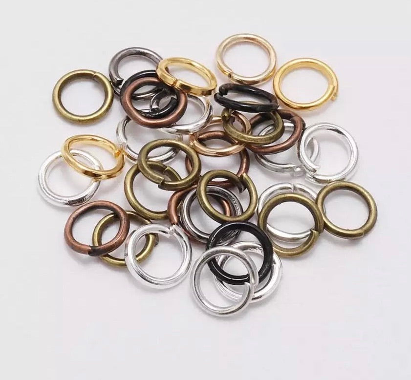 200pcs 4mm Jump Rings for Jewelry Making