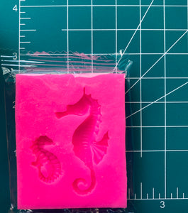 Seahorse non shiny Silicone Mold